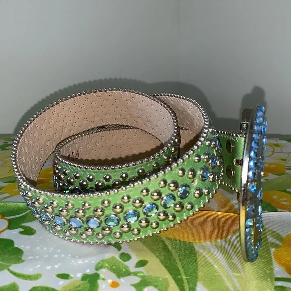 💎 SALE💎 bb simon Leather Belt - Unisex - Picture 5 of 14